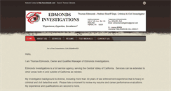 Desktop Screenshot of edmondsinvestigations.com